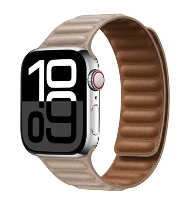Apple Watch Armband – Magnetisches Loop-Band in Lederoptik