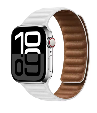 Apple Watch Armband – Magnetisches Loop-Band in Lederoptik