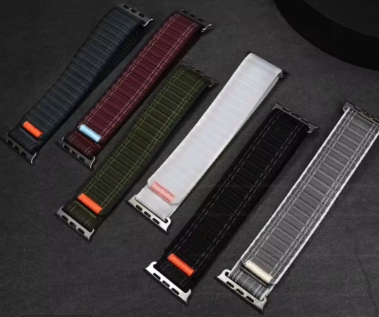 Velvoo Sport Loop Nylon Armband für Apple Watch Band