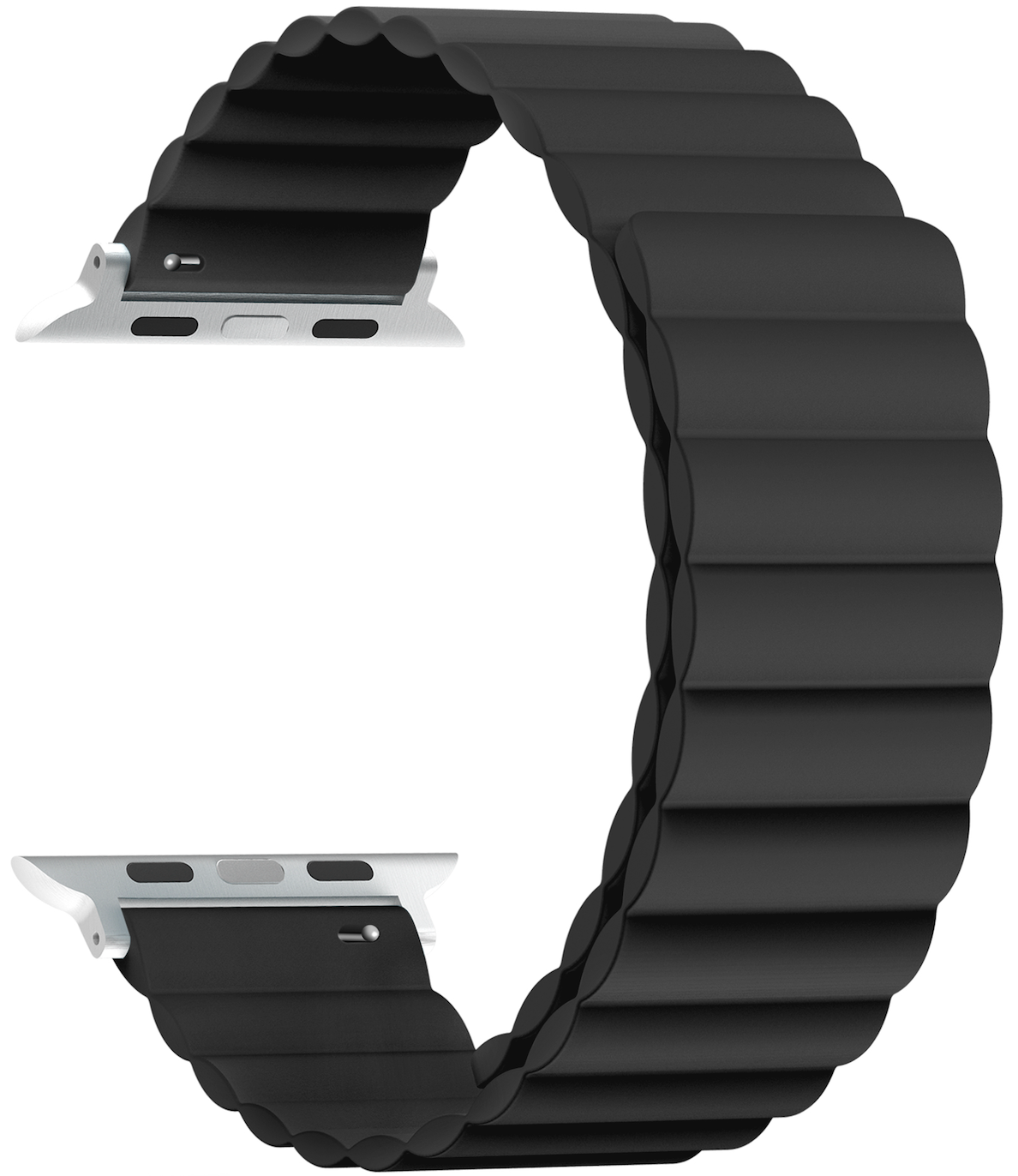 velvooband Magnetisches weiches Silikonarmband für Apple Watch