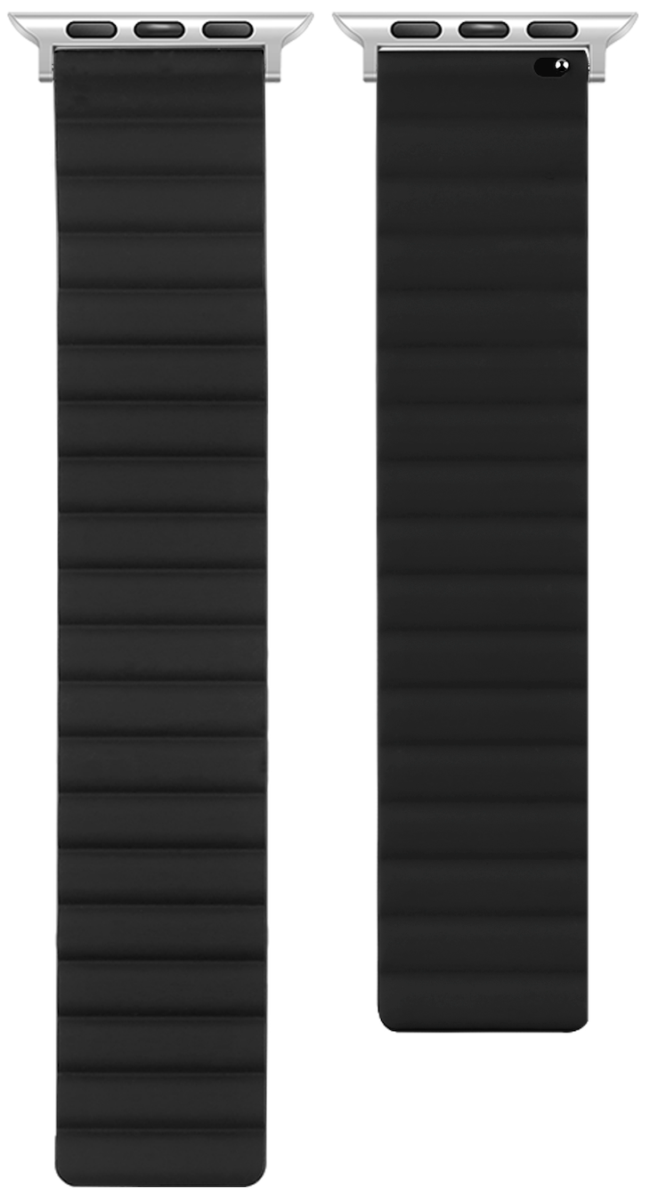 velvooband Magnetisches weiches Silikonarmband für Apple Watch