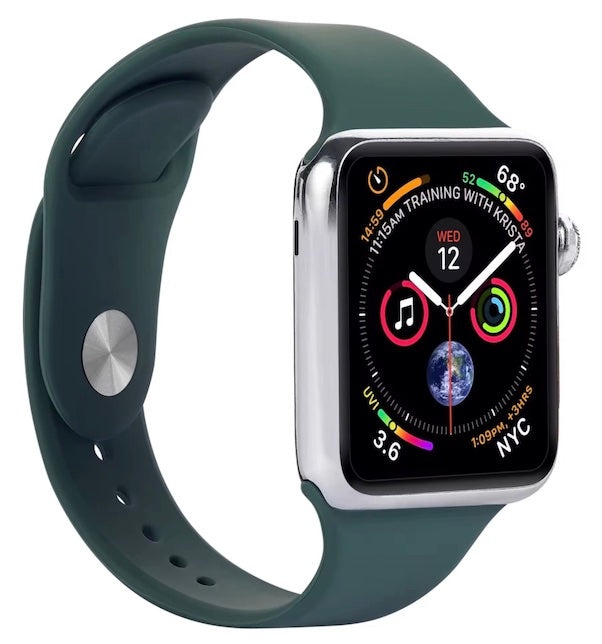 velvooband Silikon Sport Armbänder für Apple Watch verschiedene Farben