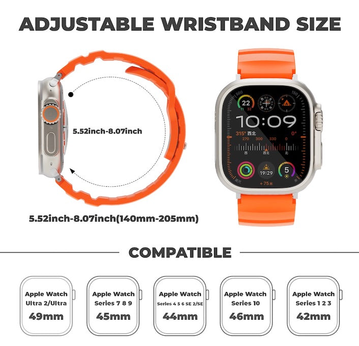 velvoo Sport Apple Watch Armband verschieden Farben