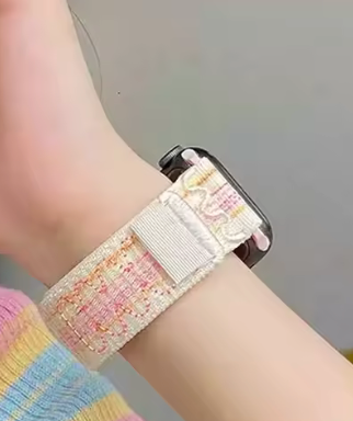 Velvoo Nylon Sport Loop Armband Kompatibel mit Apple Watch, Ersatz Sport Uhrenarmband für iWatch Unisex