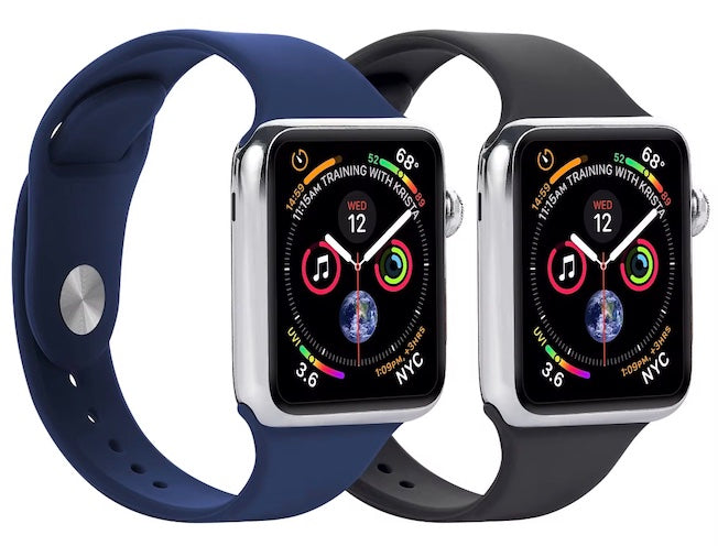 velvooband Silikon Sport Armbänder für Apple Watch verschiedene Farben
