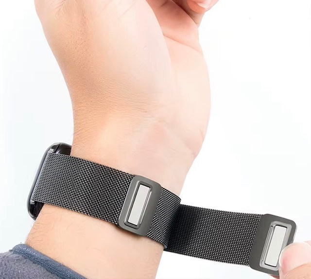 velvooband Elegant Magnatisches Milanaise Edelstahlarmband für Apple Watch verschiedene Farben