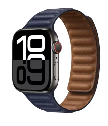 Apple Watch Armband – Magnetisches Loop-Band in Lederoptik
