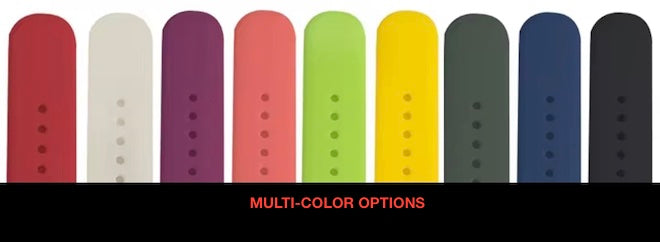 velvooband Silikon Sport Armbänder für Apple Watch verschiedene Farben