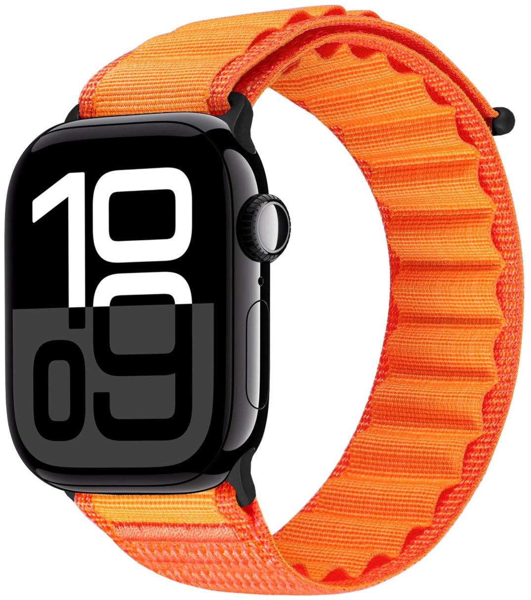 velvoo weiches Nylonarmband mit Klettverschluss für Apple Watch verschieden Farben