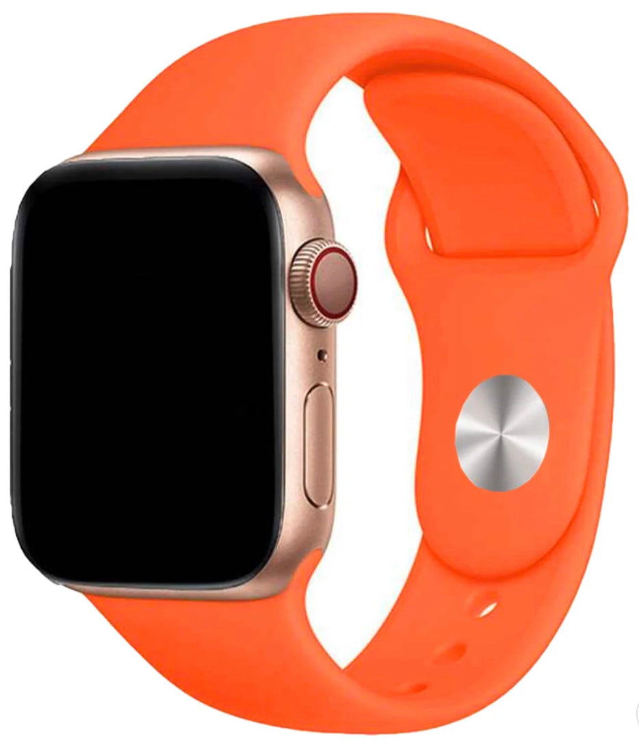 velvooband Silikon Sport Armbänder für Apple Watch verschiedene Farben