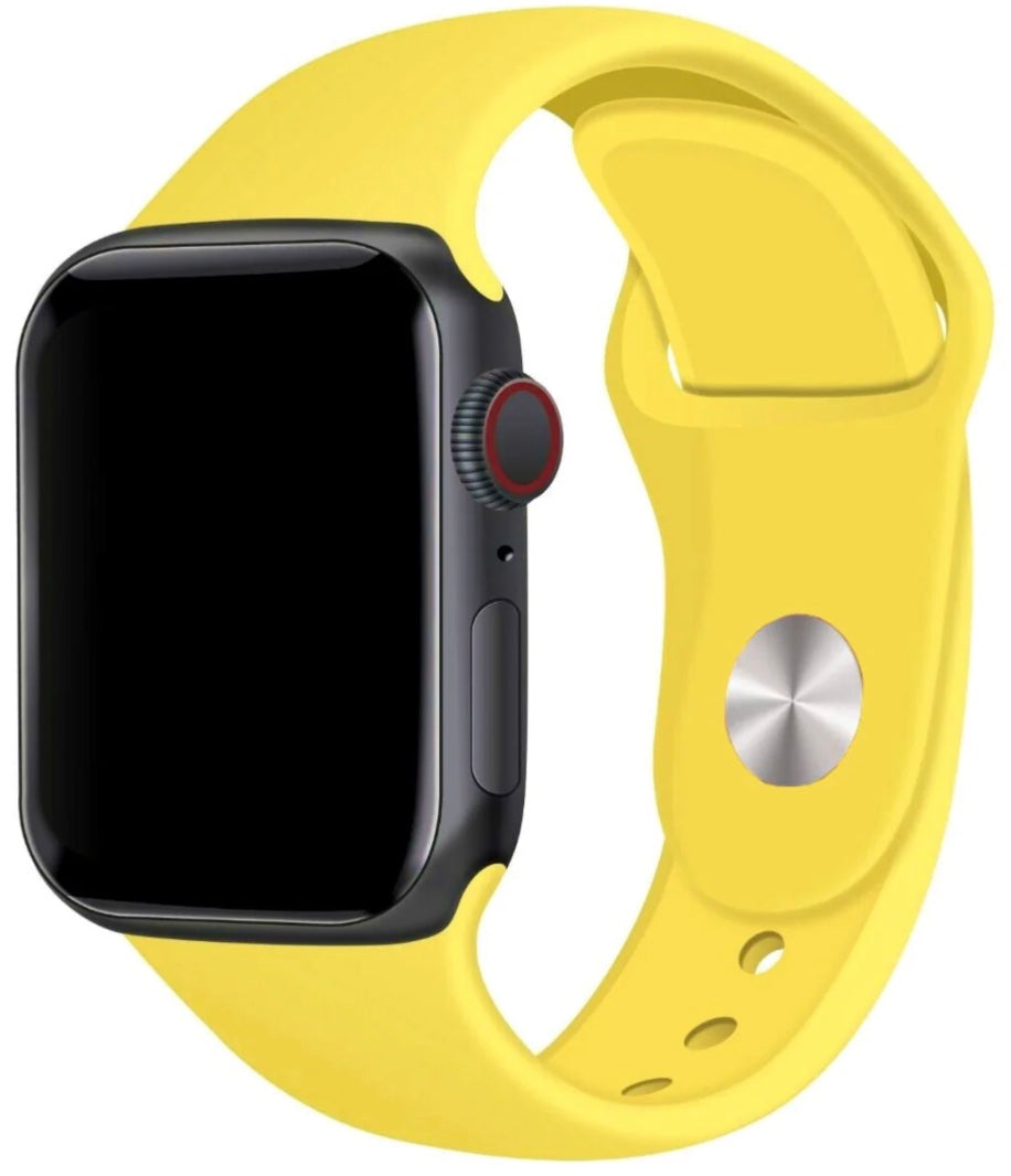 velvooband Silikon Sport Armbänder für Apple Watch verschiedene Farben