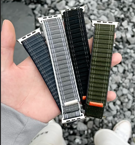Velvoo Sport Loop Nylon Armband für Apple Watch Band